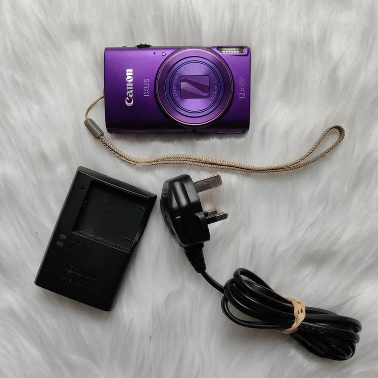 Canon IXUS 285 HS digital camera - Wi-Fi & Rarely in Purple 💜✨🫧